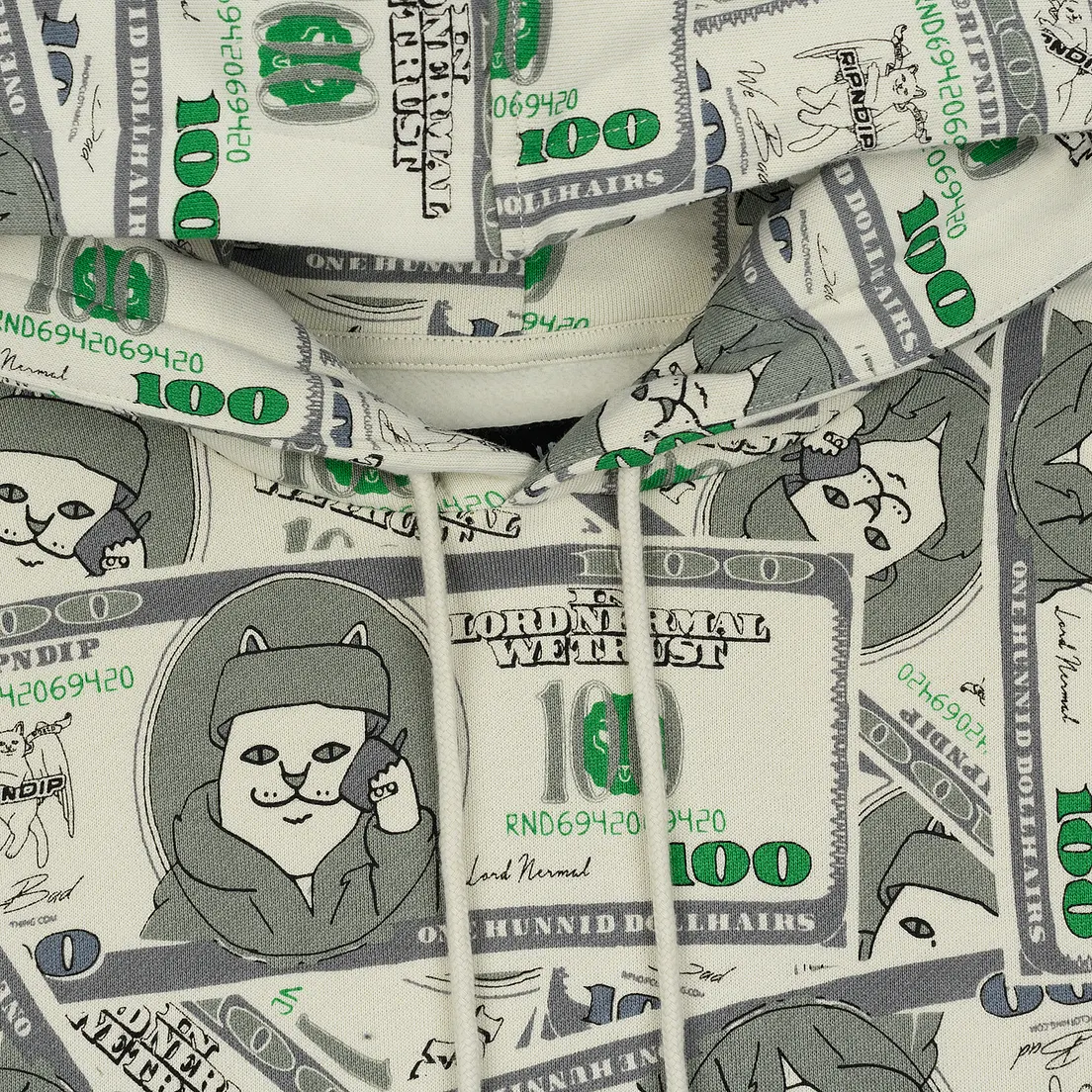 RIPNDIP Мужская толстовка Money Bag Hoodie
