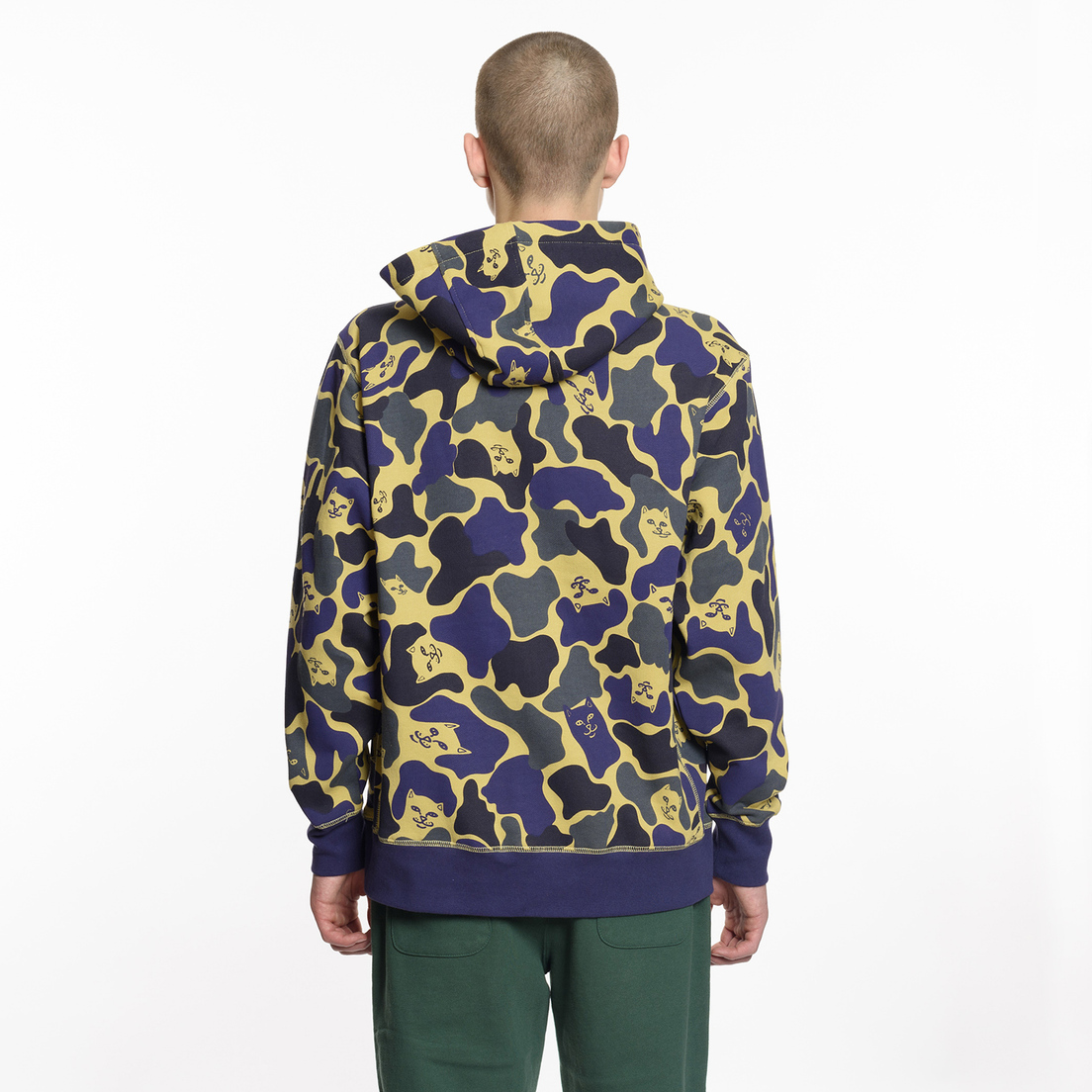 RIPNDIP Мужская толстовка Nerm Camo Hoodie