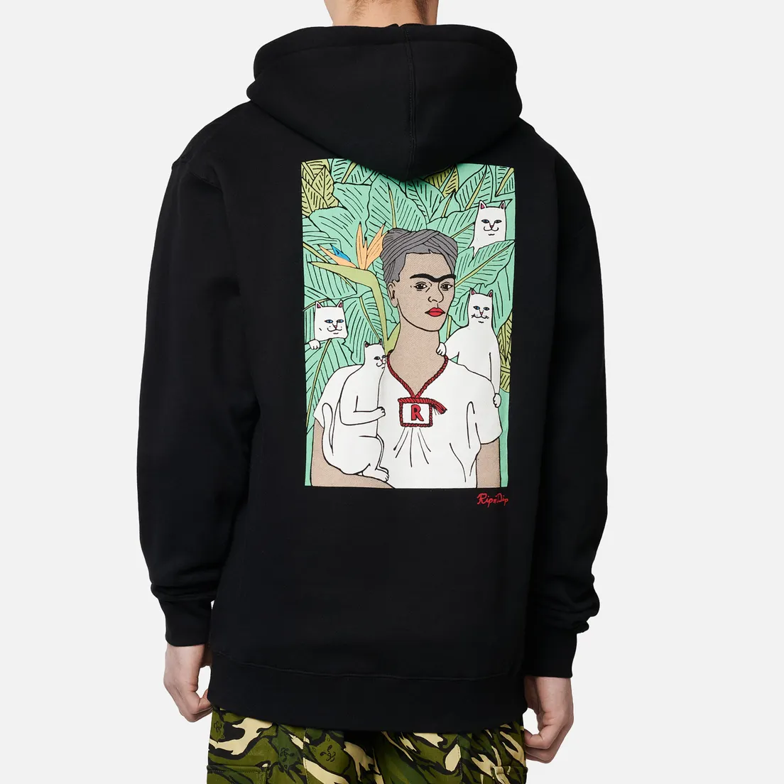 RIPNDIP Мужская толстовка Nermal Portrait Hoodie