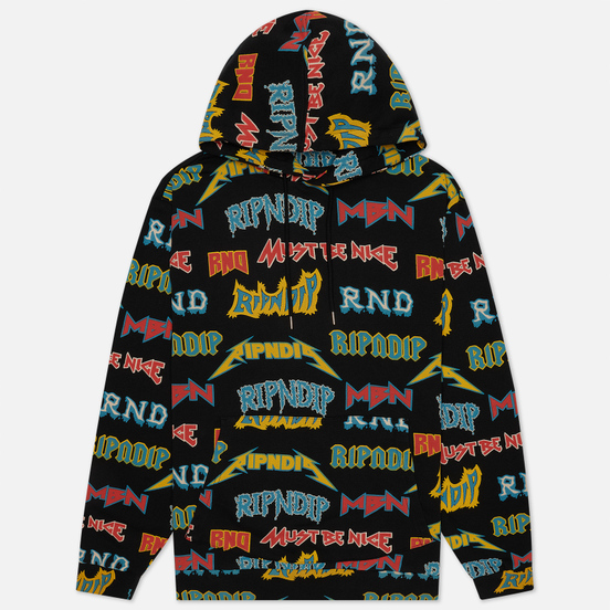 Мужская толстовка RIPNDIP Rock N Nerm Hoodie Black