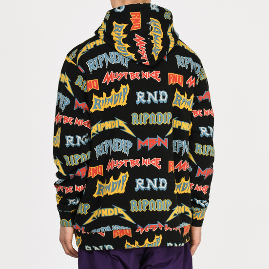 Мужская толстовка RIPNDIP Rock N Nerm Hoodie Black