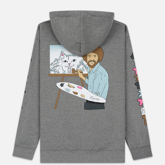 Мужская толстовка RIPNDIP Ross Hoodie Charcoal