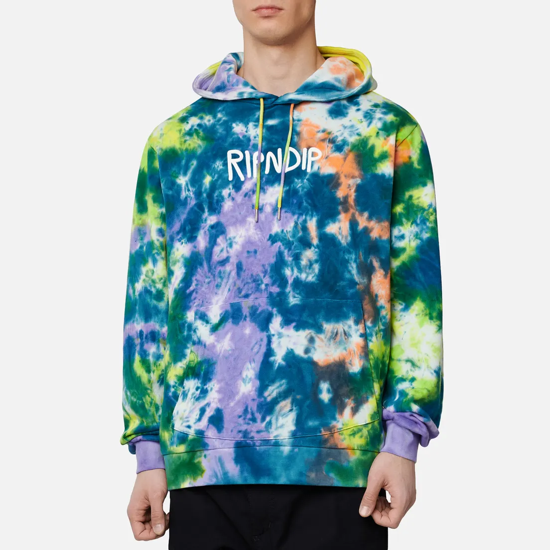 RIPNDIP Мужская толстовка Rubber Logo Hoodie
