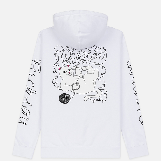 Мужская толстовка RIPNDIP Tangled Hoodie White