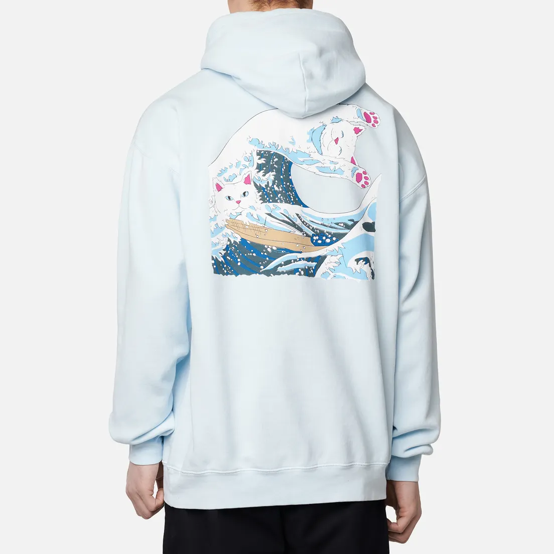 RIPNDIP Мужская толстовка The Great Wave Of Nerm Hoodie