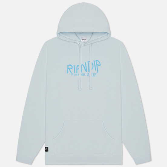 Мужская толстовка RIPNDIP The Great Wave Of Nerm Hoodie Powder Blue