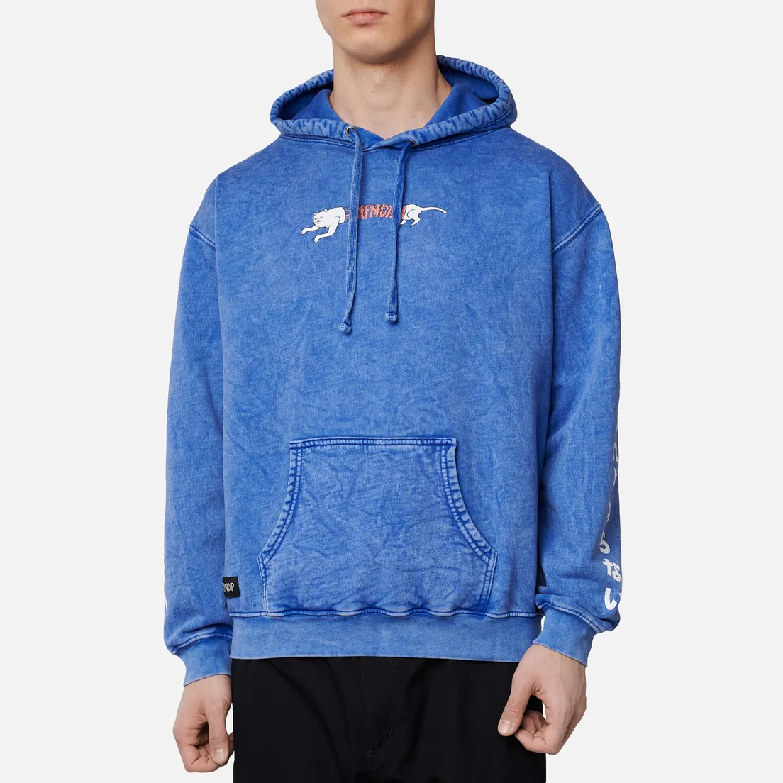 RIPNDIP Мужская толстовка Zipper Face Hoodie