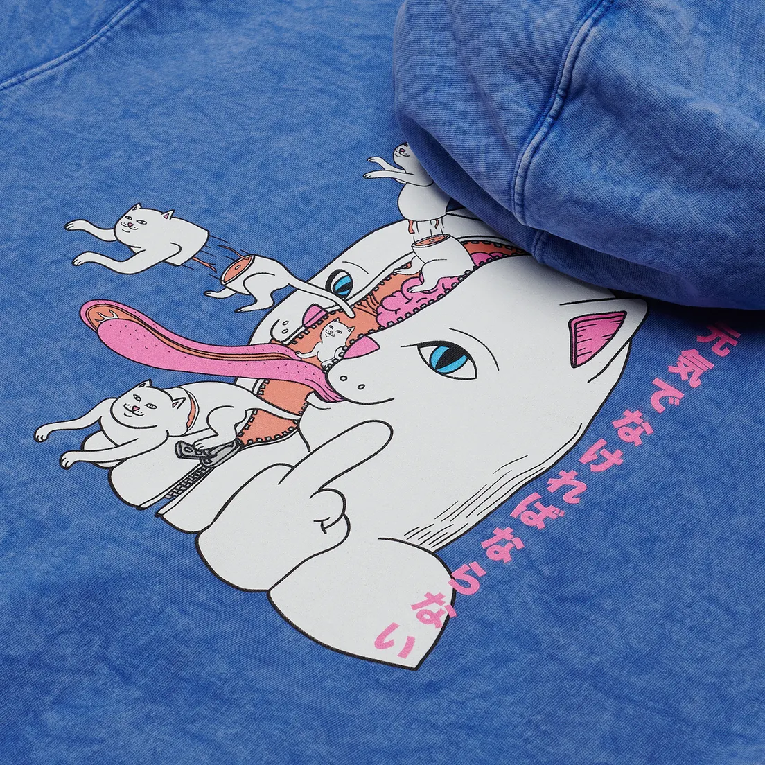 RIPNDIP Мужская толстовка Zipper Face Hoodie