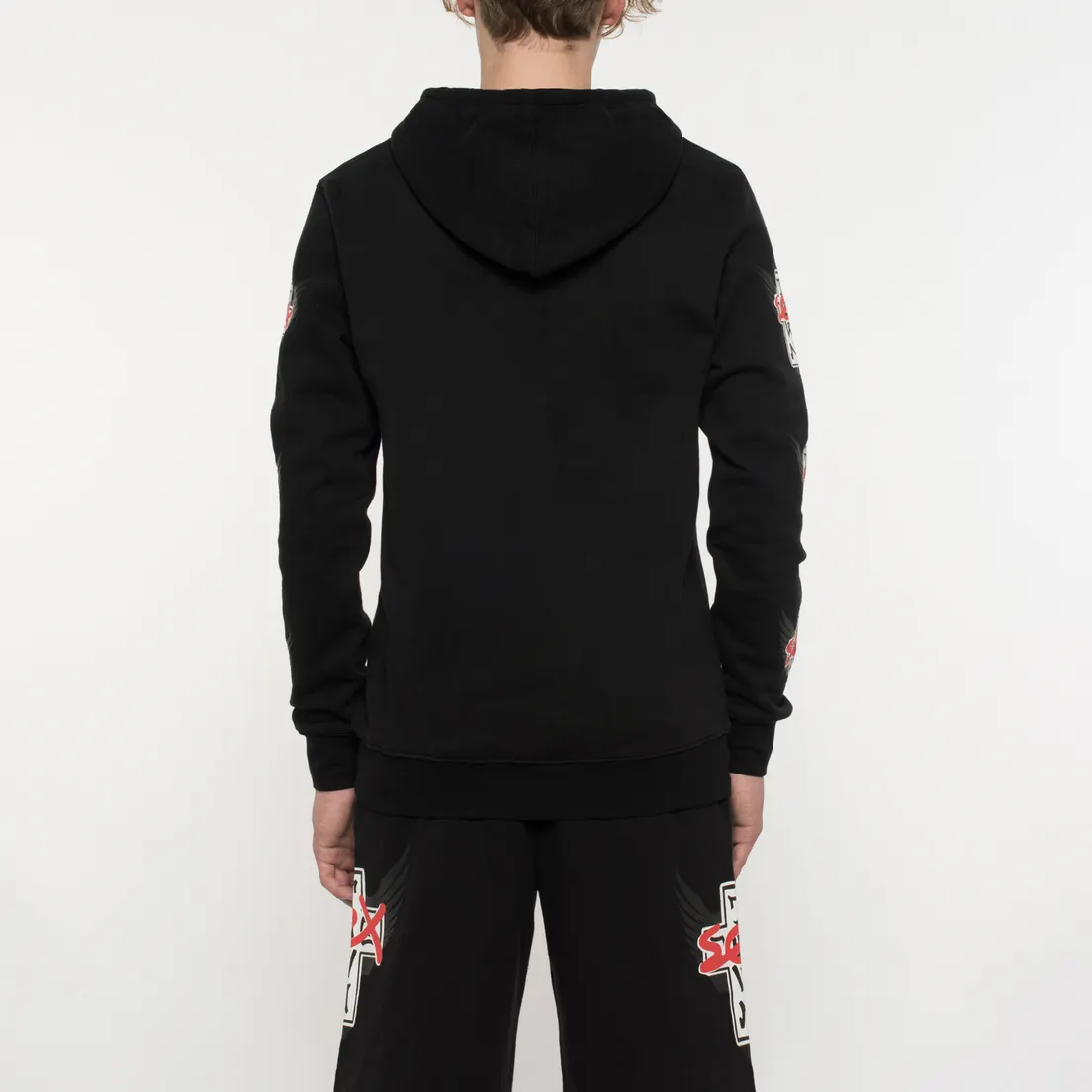 Sex skateboards Мужская толстовка x Dogtown Hoody Arm & Front Print