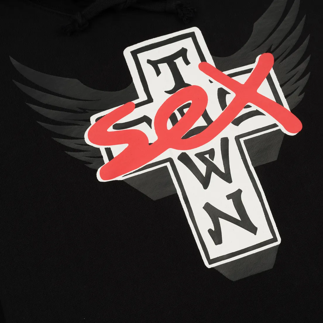 Sex skateboards Мужская толстовка x Dogtown Hoody Arm & Front Print