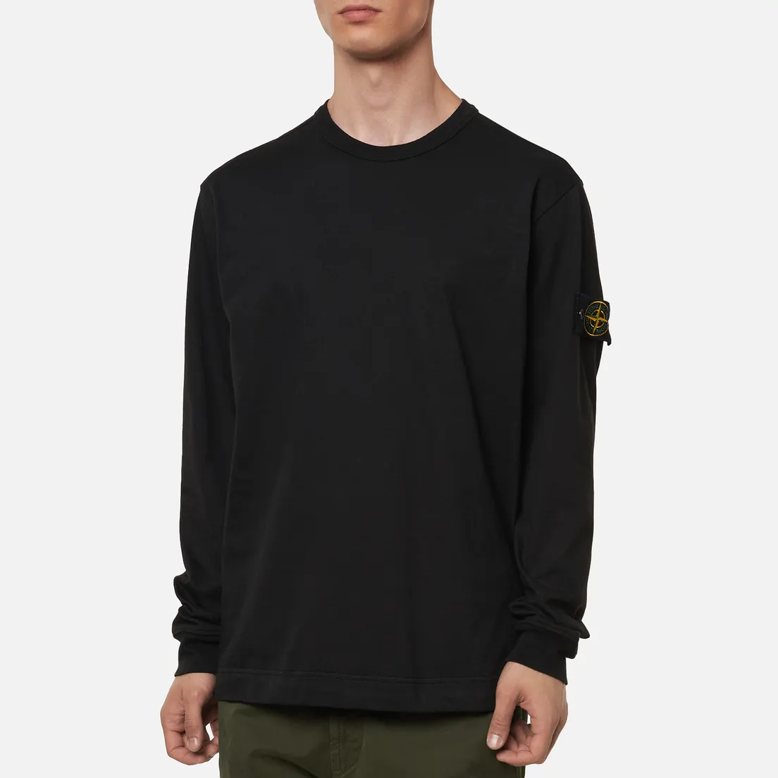 Stone Island Мужская толстовка Classic Crew Neck Heavyweight Cotton