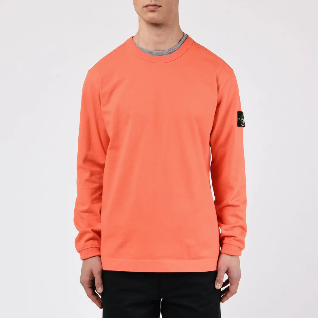Stone Island Мужская толстовка Classic Crew Neck Heavyweight Cotton