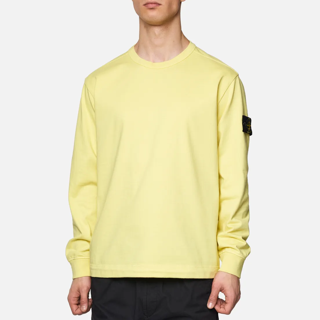Stone Island Мужская толстовка Classic Crew Neck Heavyweight Cotton