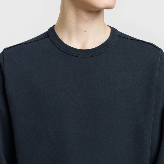 Мужская толстовка Stone Island Crew Neck Brushed Cotton Fleece Navy