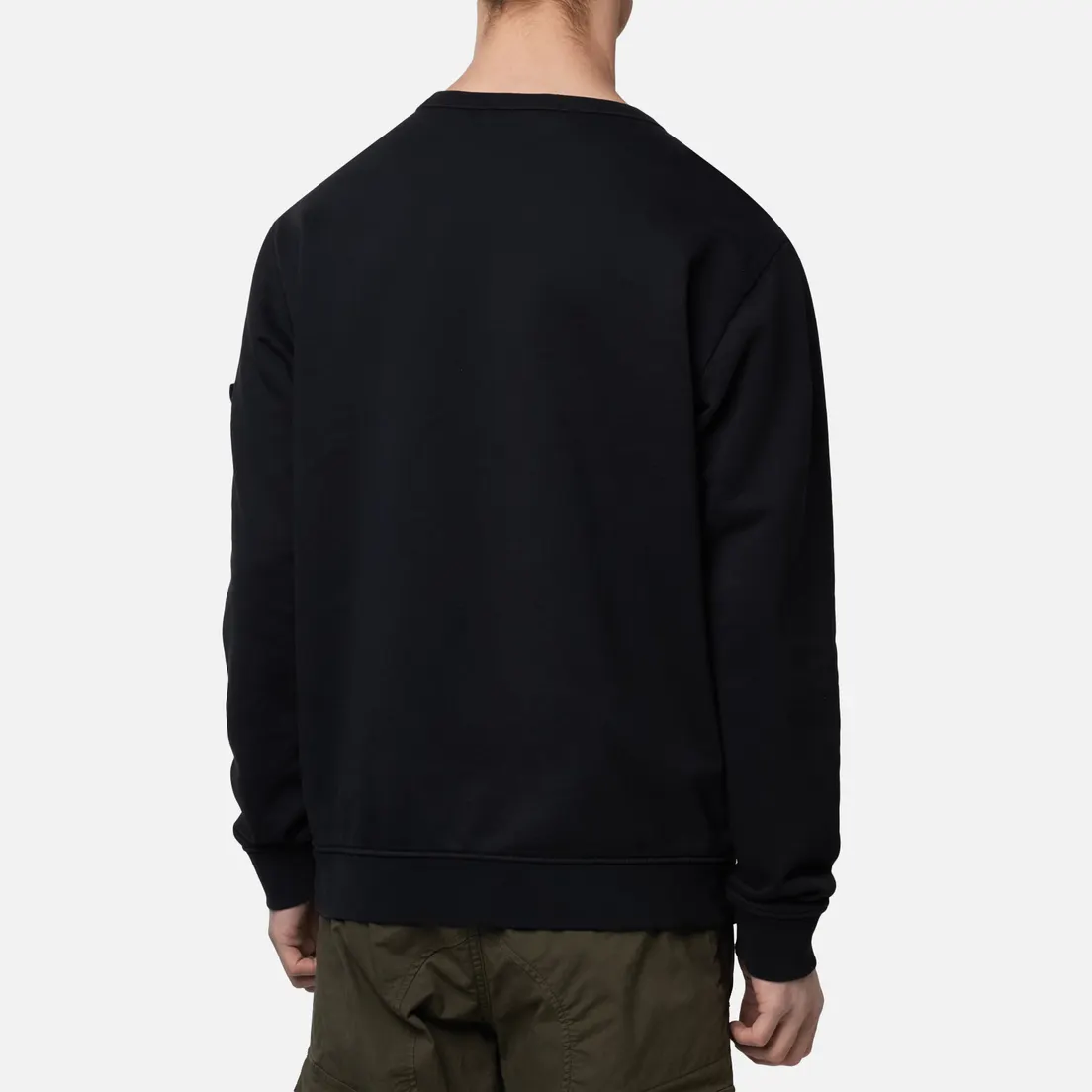 Stone Island Мужская толстовка Crew Neck Diagonal Pockets