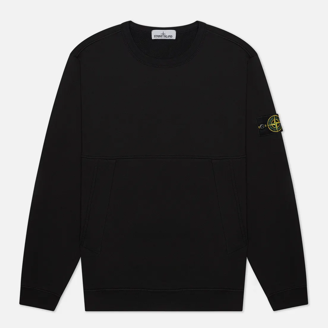 Stone Island Мужская толстовка Crew Neck Diagonal Pockets