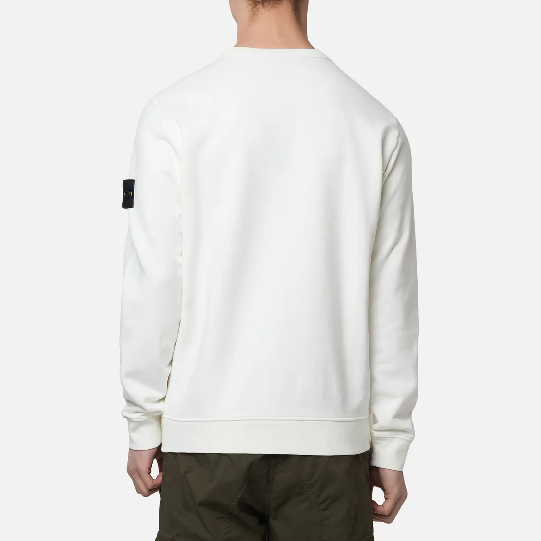 Stone Island Мужская толстовка Crew Neck Diagonal Pockets