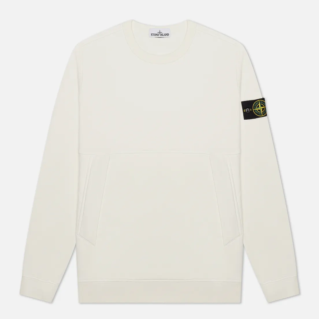 Stone Island Мужская толстовка Crew Neck Diagonal Pockets
