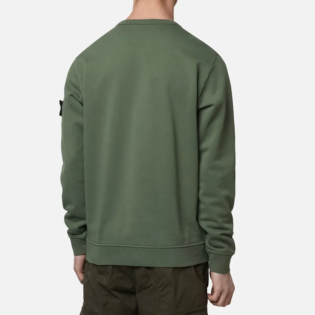 Stone Island Мужская толстовка Crew Neck Diagonal Pockets