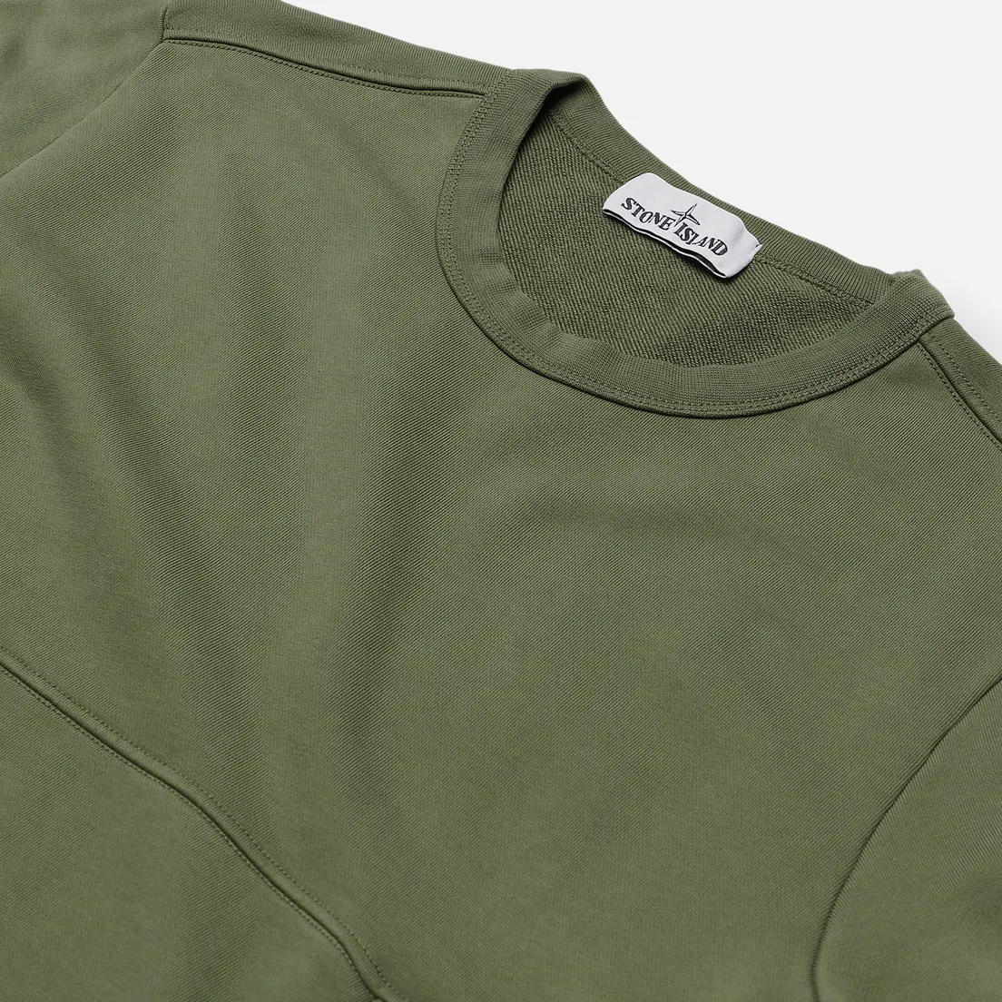 Stone Island Мужская толстовка Crew Neck Diagonal Pockets