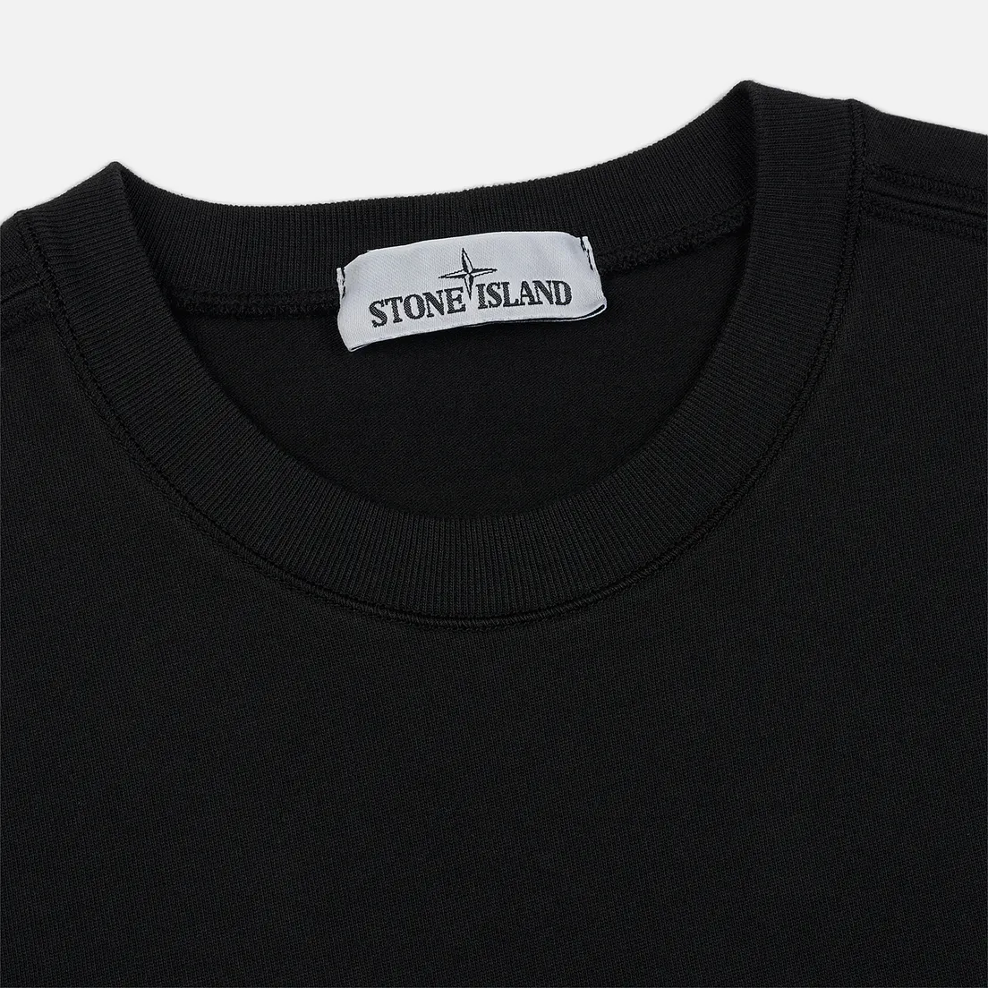 Stone Island Мужская толстовка Crew Neck Heavy Cotton Garment Dyed