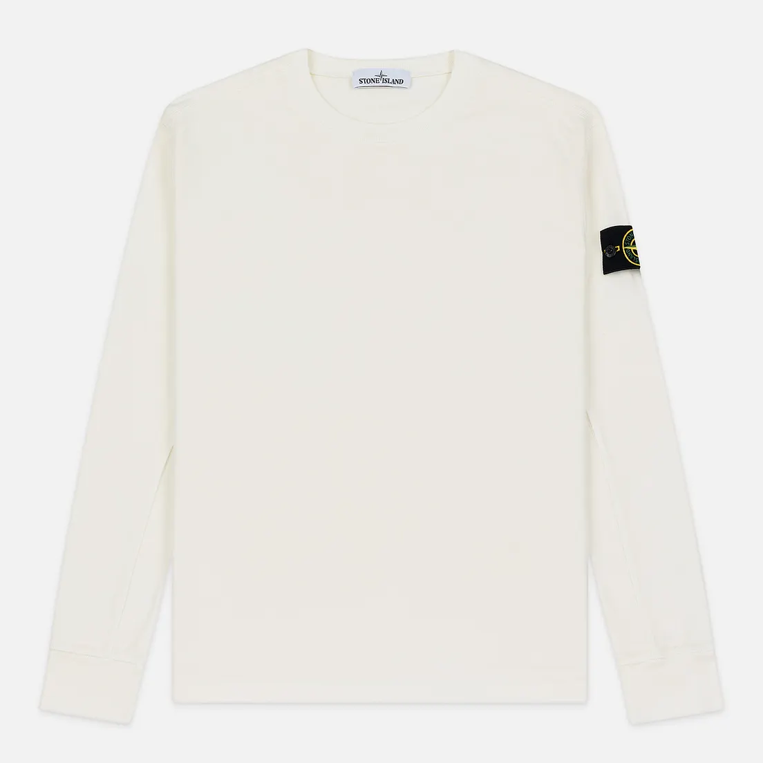 Stone Island Мужская толстовка Crew Neck Heavy Cotton Garment Dyed