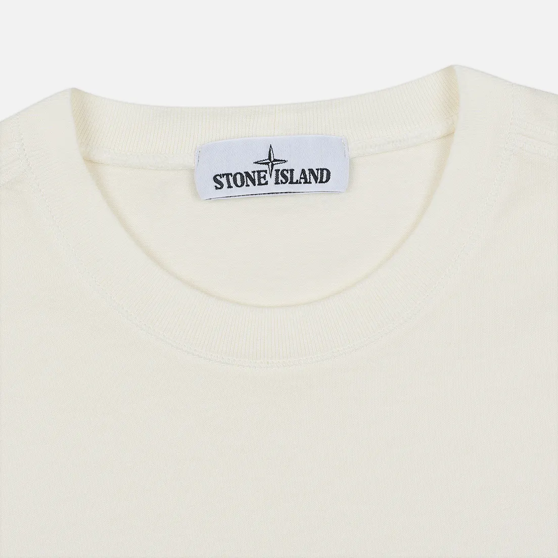 Stone Island Мужская толстовка Crew Neck Heavy Cotton Garment Dyed