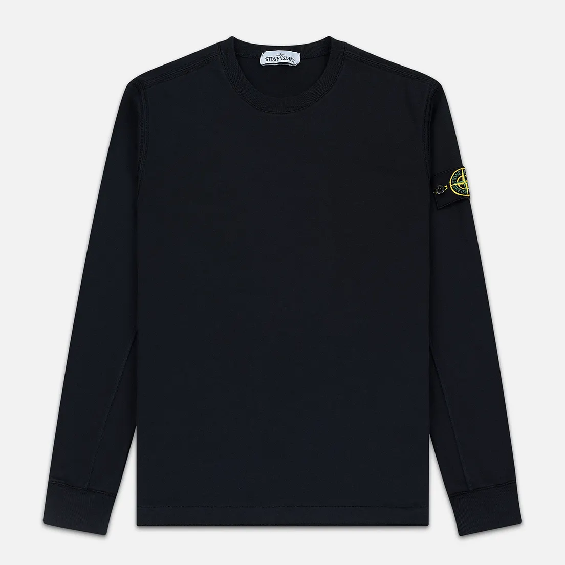 Stone Island Мужская толстовка Crew Neck Heavy Cotton Garment Dyed