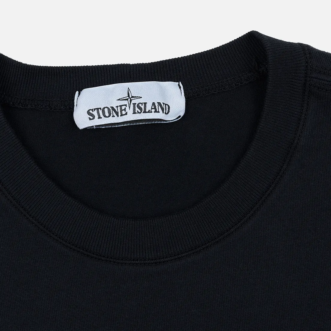 Stone Island Мужская толстовка Crew Neck Heavy Cotton Garment Dyed