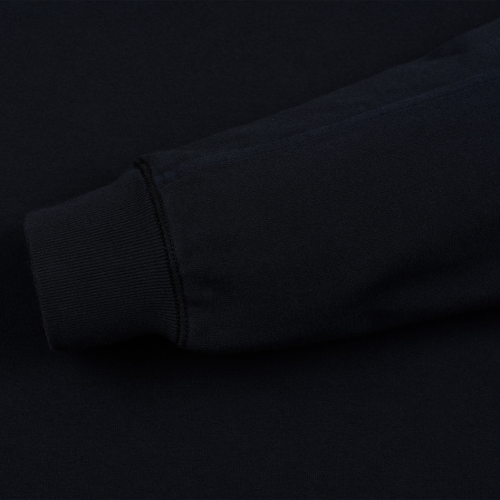 Мужская толстовка Stone Island Crew Neck Heavy Cotton Garment Dyed Navy