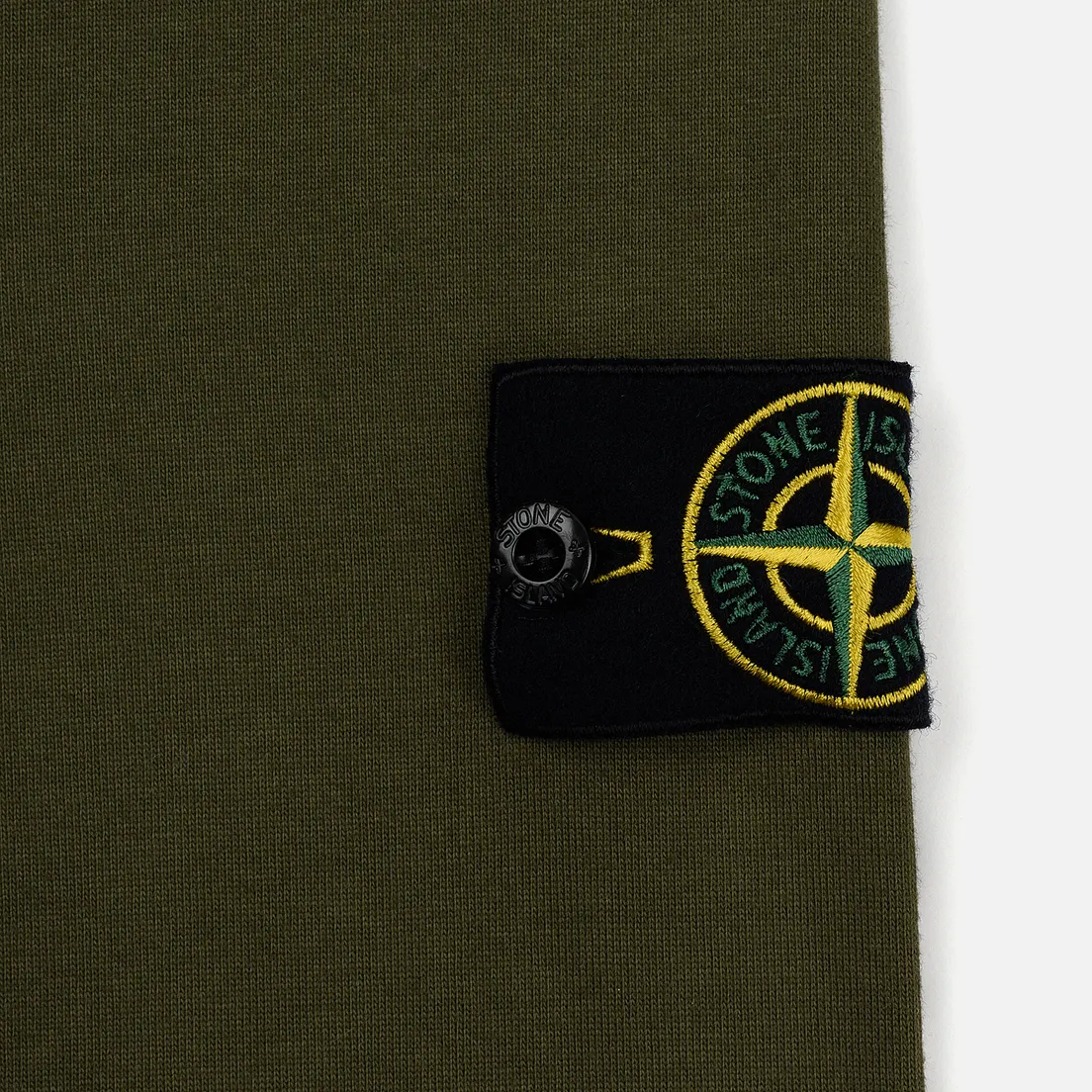 Stone Island Мужская толстовка Crew Neck Heavy Cotton Garment Dyed