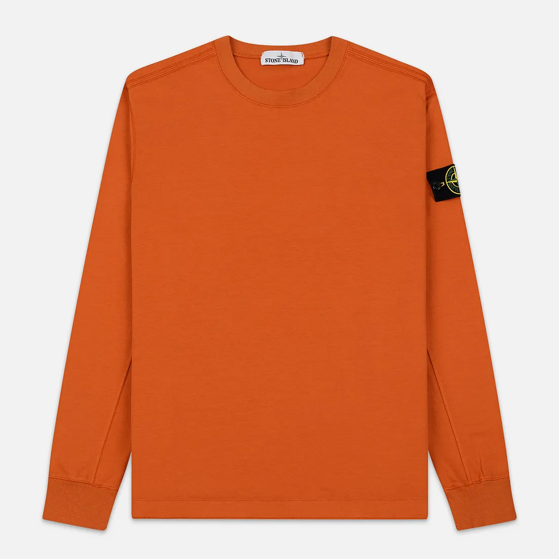 Stone Island Мужская толстовка Crew Neck Heavy Cotton Garment Dyed
