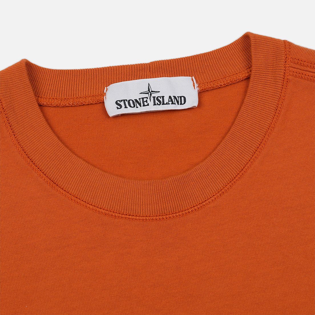Stone Island Мужская толстовка Crew Neck Heavy Cotton Garment Dyed