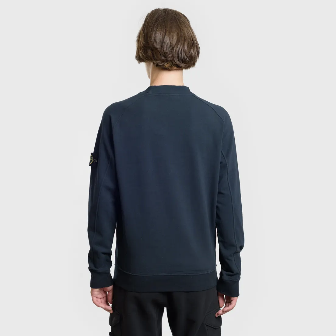 Stone Island Мужская толстовка Crew Neck Stretched Brushed
