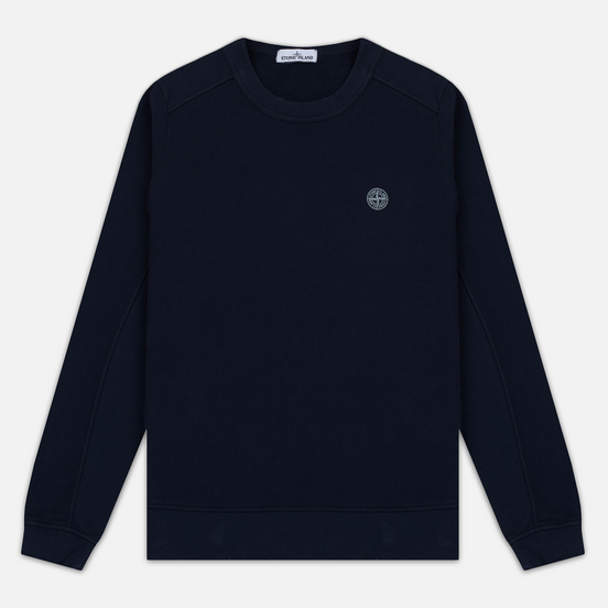 Мужская толстовка Stone Island Crew Neck Sweat Navy Blue