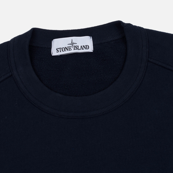 Мужская толстовка Stone Island Crew Neck Sweat Navy Blue