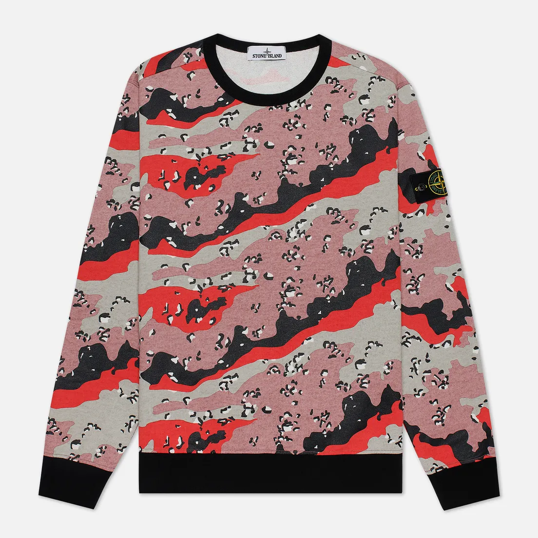 Stone Island Мужская толстовка Desert Camo