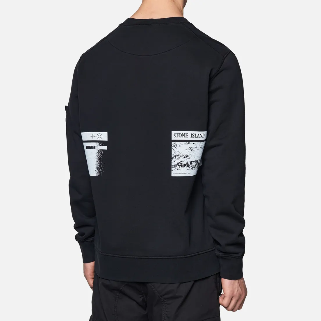 Stone Island Мужская толстовка Drone Three Crew Neck
