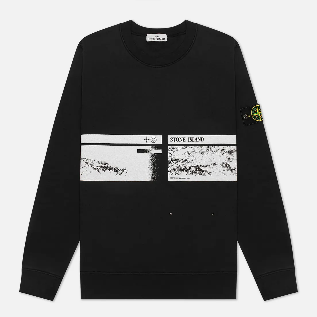 Stone Island Мужская толстовка Drone Three Crew Neck