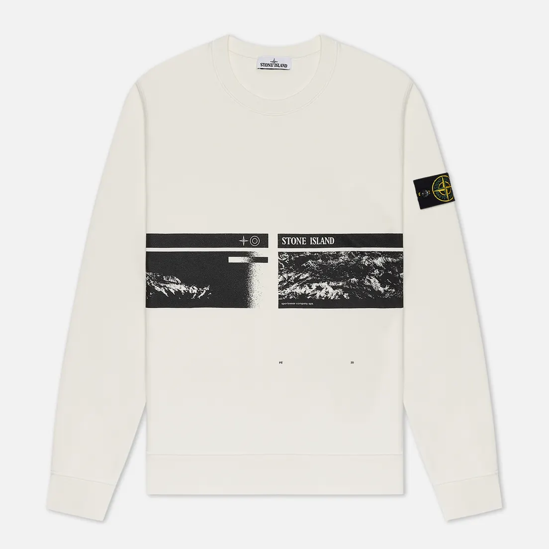 Stone Island Мужская толстовка Drone Three Crew Neck