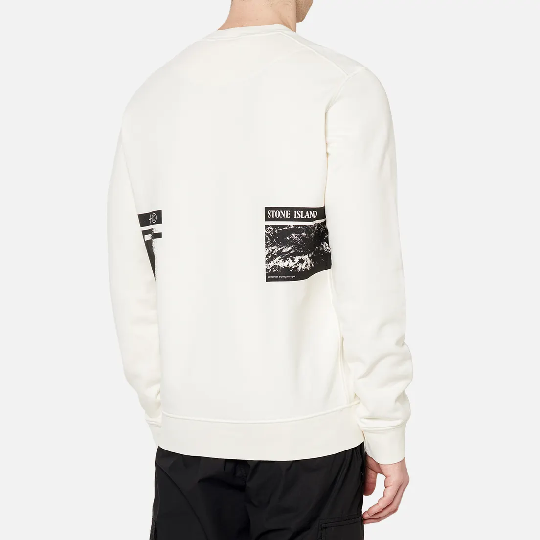 Stone Island Мужская толстовка Drone Three Crew Neck