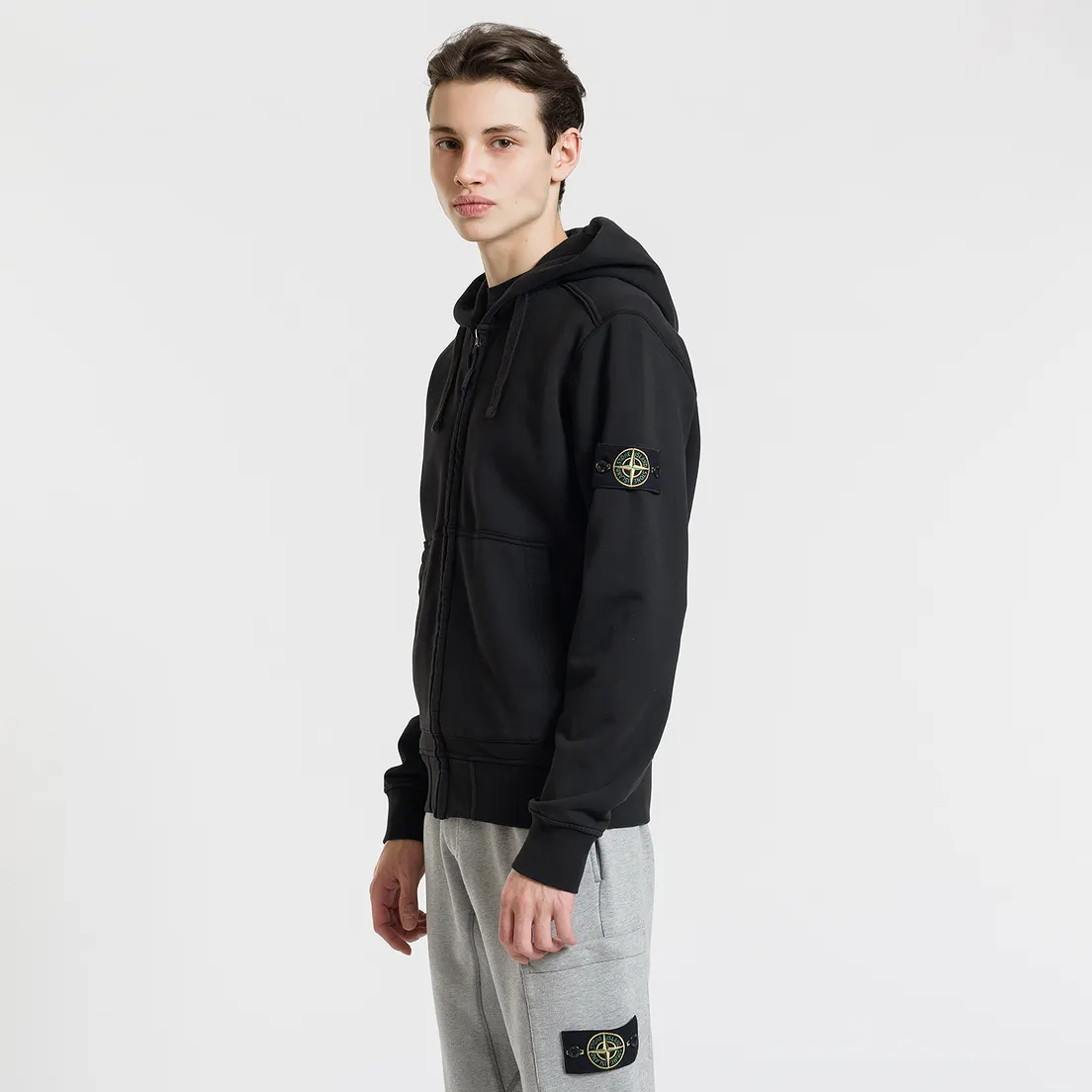 Stone Island Мужская толстовка Full Zip Hooded