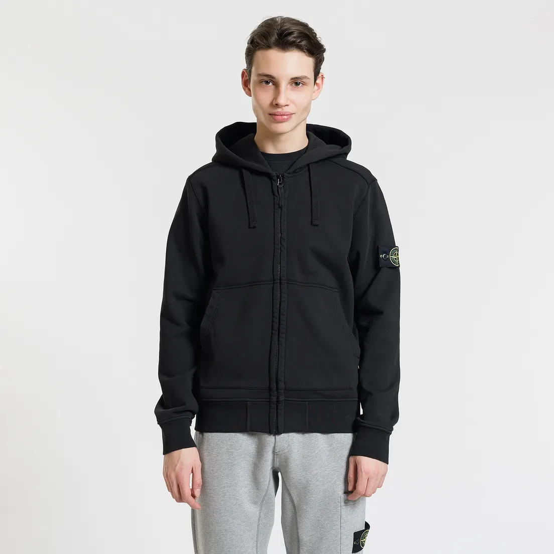 Stone Island Мужская толстовка Full Zip Hooded