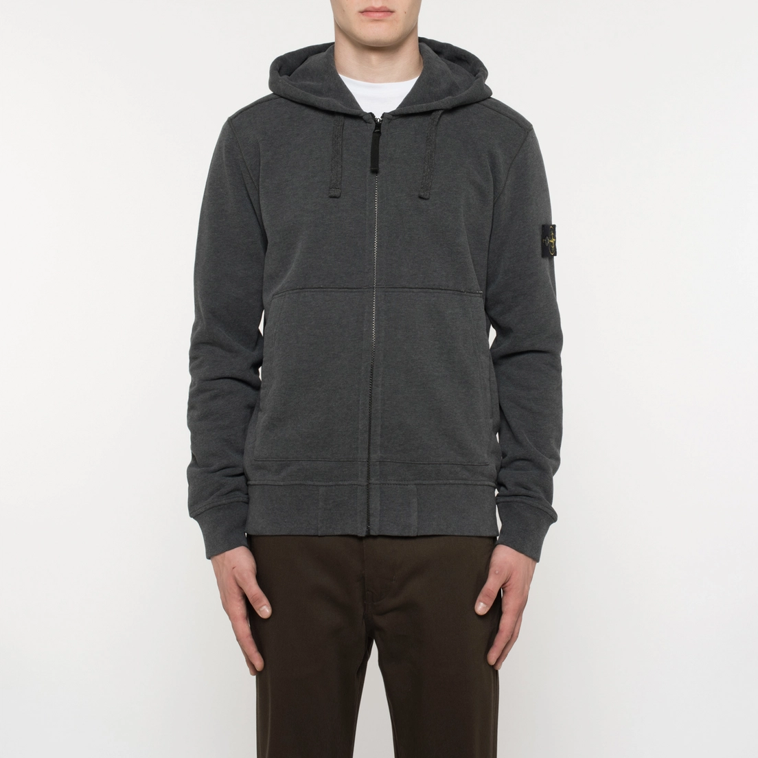 Stone Island Мужская толстовка Full Zip Hooded