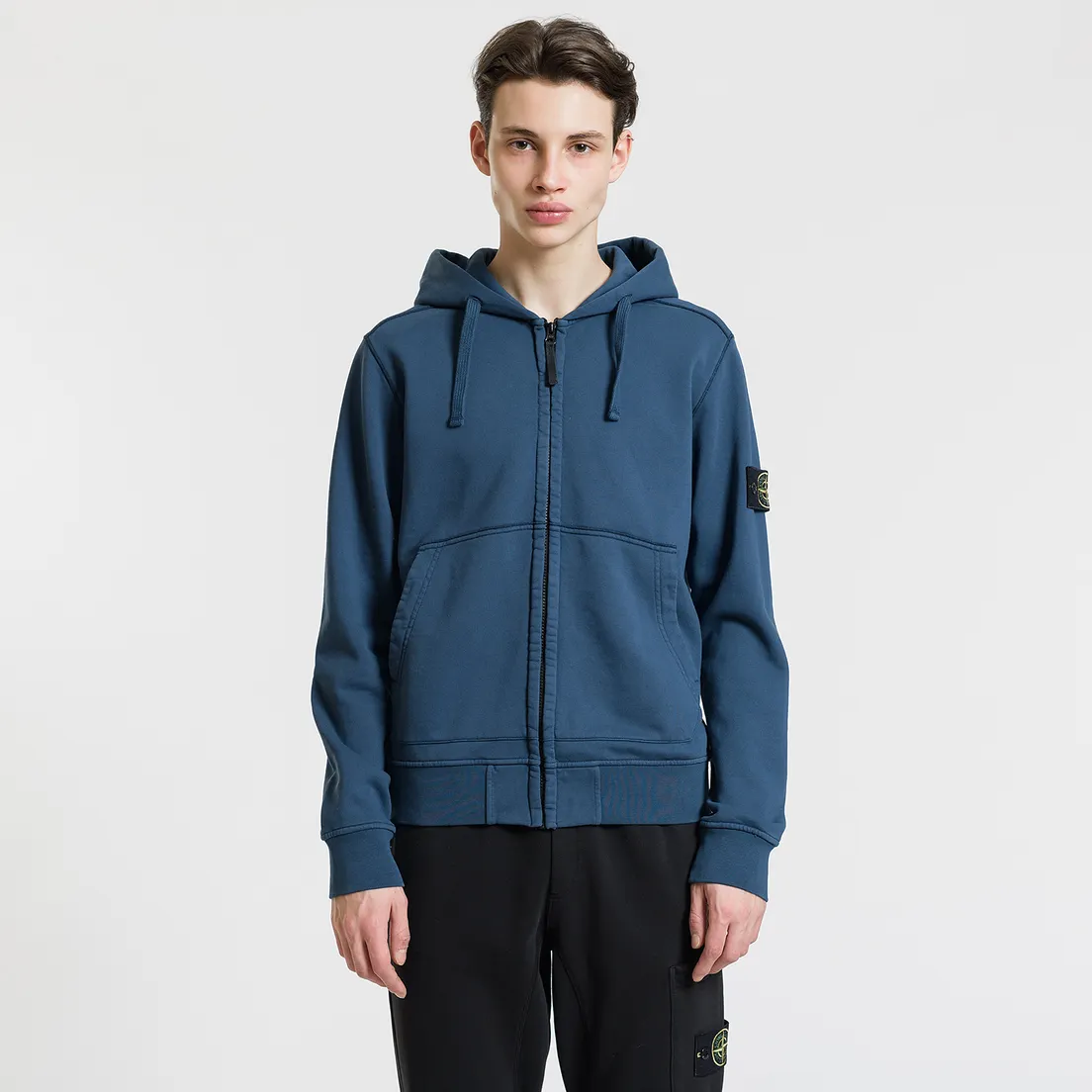 Stone Island Мужская толстовка Full Zip Hooded