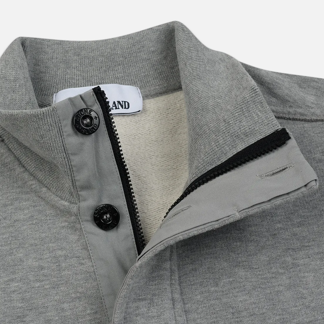 Stone Island Мужская толстовка Garment Dyed Half Zip