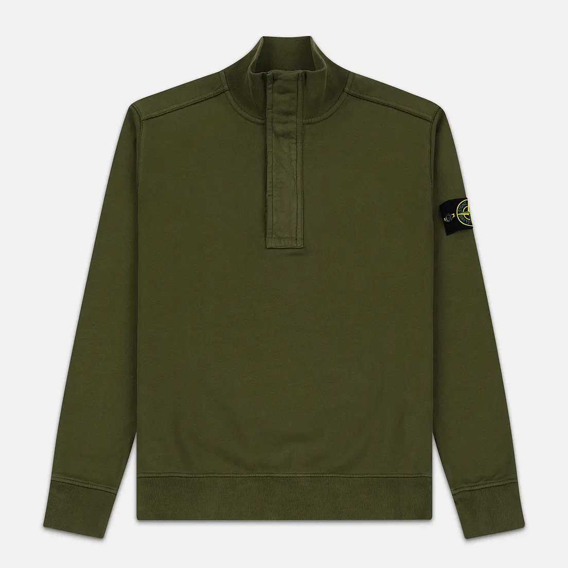 Stone Island Мужская толстовка Garment Dyed Half Zip