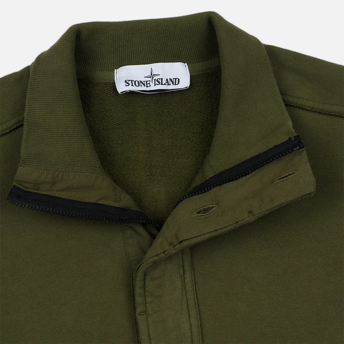 Stone Island Мужская толстовка Garment Dyed Half Zip