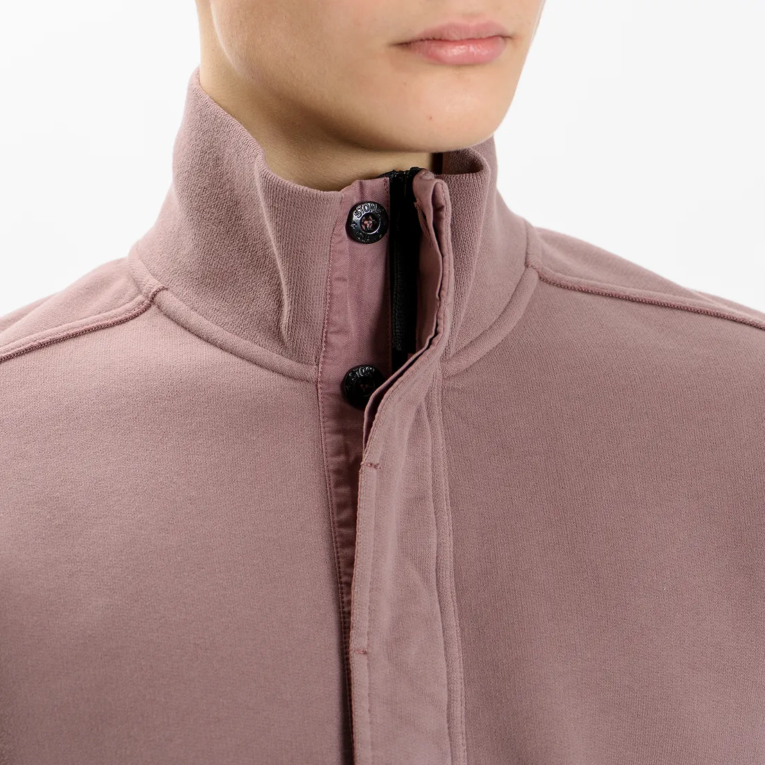 Stone Island Мужская толстовка Garment Dyed Half Zip