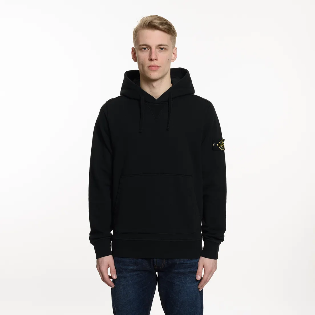 Stone Island Мужская толстовка Garment Dyed Popover Hoody